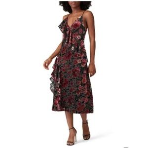 Jill  Stewart Dahlia print dress size 14 EUC